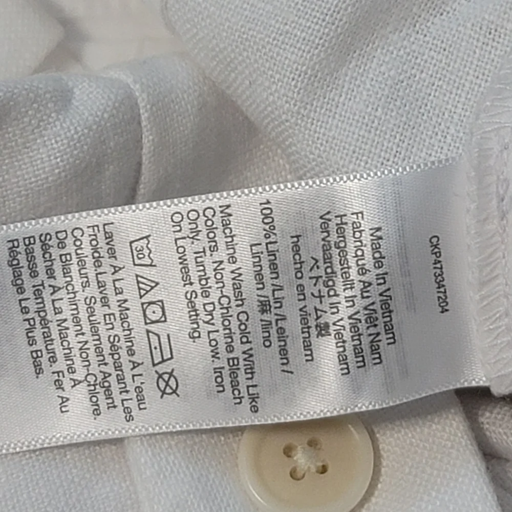 NWT Madewell The Harlow Wide-Leg Pant, Size 14 White NL450 - Picture 6 of 8